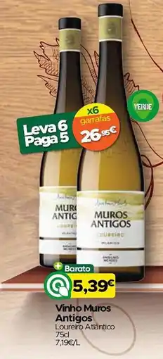 Supermercados Preços Baixos Vinho Muros Antigos promoção