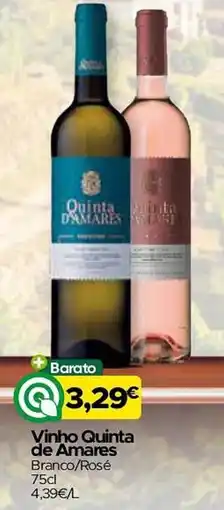 Supermercados Preços Baixos Vinho Quinta de Amares promoção