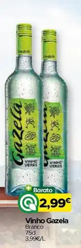 Supermercados Preços Baixos Vinho Gazela Branco promoção
