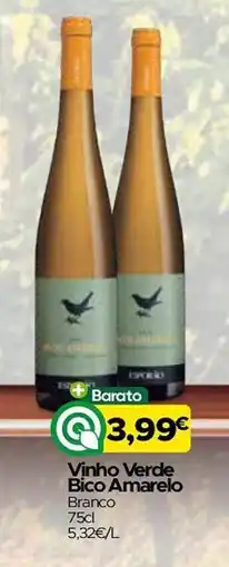 Supermercados Preços Baixos Vinho Verde Bico Amarelo promoção