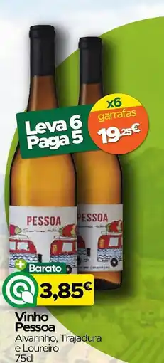 Supermercados Preços Baixos Vinho Pessoa promoção