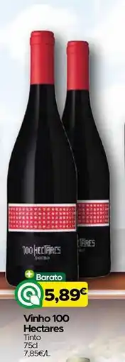 Supermercados Preços Baixos Vinho 100 Hectares promoção