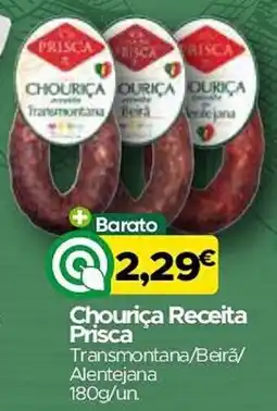 Supermercados Preços Baixos Chouriça Receita Prisca promoção