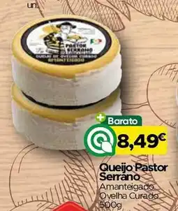 Supermercados Preços Baixos Queijo Pastor Serrano promoção