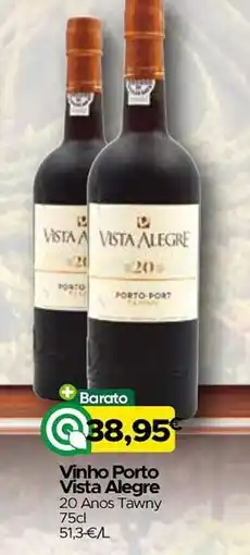 Supermercados Preços Baixos Vinho Porto Vista Alegre 20 Anos Tawny promoção