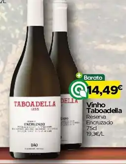 Supermercados Preços Baixos Vinho Taboadella Reserva Encruzado promoção