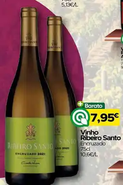 Supermercados Preços Baixos Vinho Ribeiro Santo Encruzado promoção