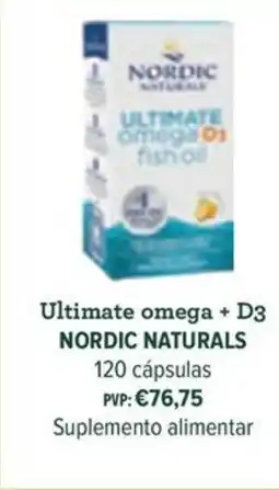 Celeiro Ultimate omega + D3 NORDIC NATURALS promoção