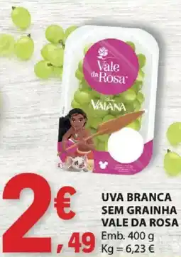 E.Leclerc Uva branca sem grainha vale da rosa promoção