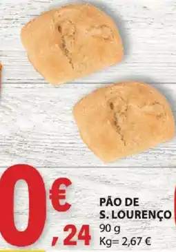 E.Leclerc Pão de s. lourenço promoção