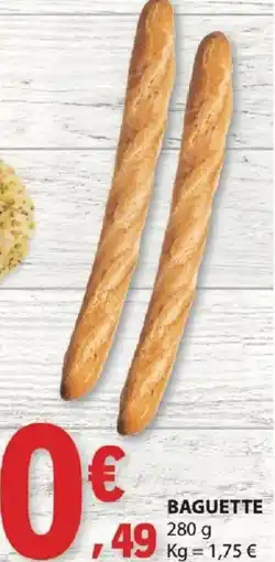 E.Leclerc Baguette promoção