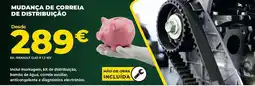 Feu Vert Mudança de correia de distribuição promoção