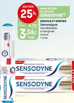 Intermarché Escova P /dentes sensodyne sensibilidade e gengivas suave promoção