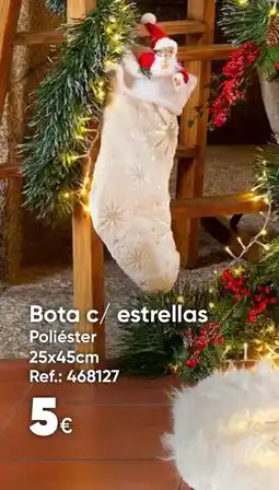 Hôma Bota C/ estrellas Poliéster promoção