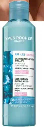 Yves Rocher Água Micelar Láctea Apaziguante promoção