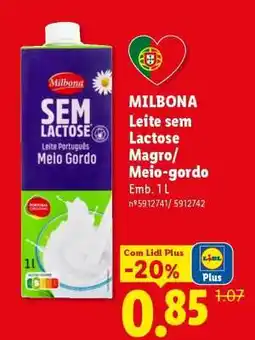 Lidl MILBONA promoção
