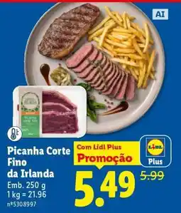 Lidl Picanha Corte Fino da Irlanda promoção
