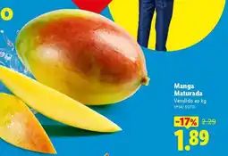 Lidl Manga Maturada promoção