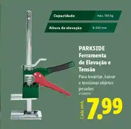 Lidl PARKSIDE Ferramenta de Elevação e Tensão promoção