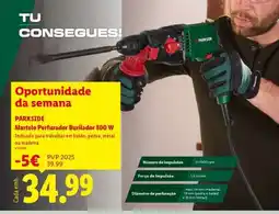 Lidl PARKSIDE promoção