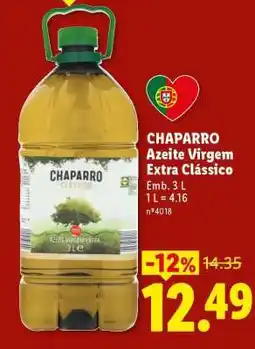Lidl CHAPARRO promoção