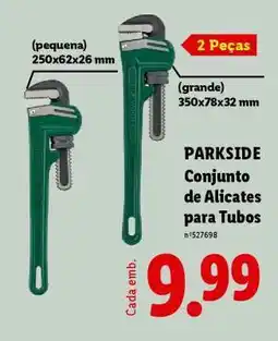 Lidl PARKSIDE Conjunto de Alicates para Tubos promoção