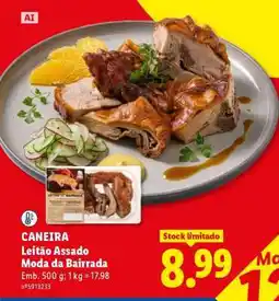 Lidl CANEIRA Leitão Assado Moda da Bairrada promoção
