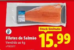 Lidl Filetes de Salmão promoção
