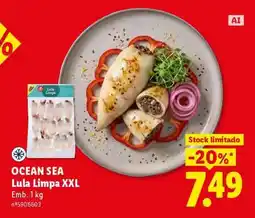 Lidl OCEAN SEA Lula Limpa XXL promoção