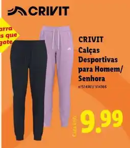 Lidl CRIVIT promoção