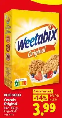 Lidl WEETABIX promoção