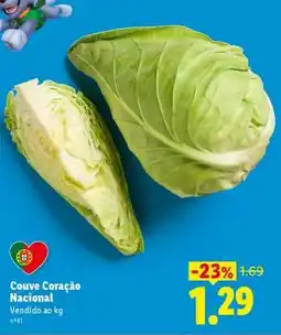 Lidl Couve-coração Nacional promoção