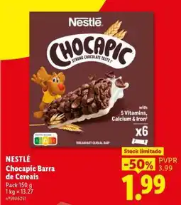 Lidl NESTLÉ Chocapic Barra de Cereais promoção