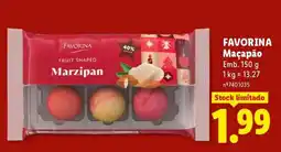 Lidl Favorina Maçapão promoção