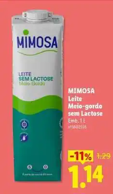 Lidl MIMOSA promoção