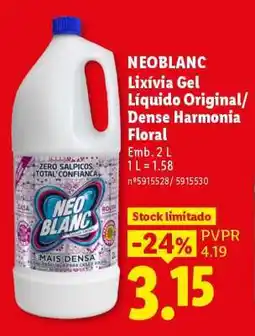 Lidl NEOBLANC promoção