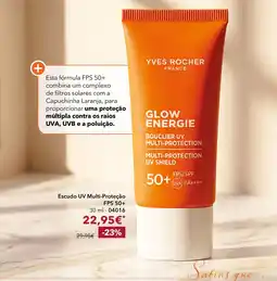 Yves Rocher Escudo UV Multi-Proteção FPS 50+ promoção