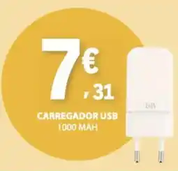E.Leclerc Carregador USB promoção