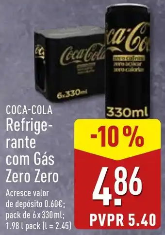 Coca-Cola Refrigerrante com Gás Zero Zero