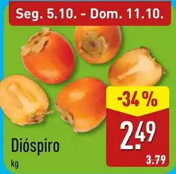ALDI Dióspiro promoção