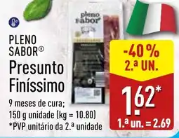 ALDI Pleno sabor presunto finíssimo promoção