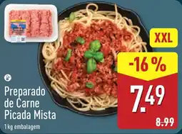 ALDI Preparado de Carne Picada Mista promoção