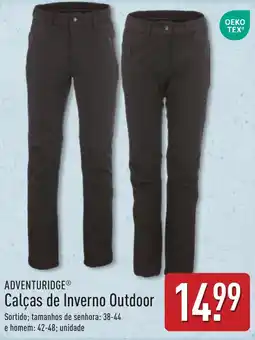 ALDI Calças de Inverno Outdoor promoção