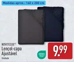 ALDI Lençol-capá ajustável novitesse promoção