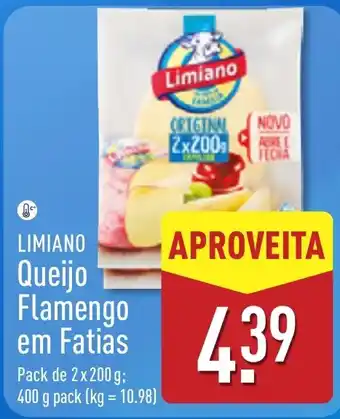 Limiano Queijo Flamengo em Fatias