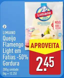 ALDI Limiano Queijo Flamengo Light em Fatias promoção