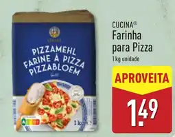 ALDI Cucina farinha para pizza promoção