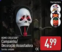 ALDI Home creation campainha/decoração assustadora promoção