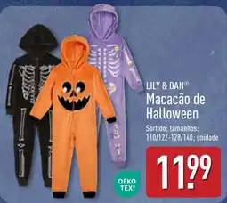 ALDI Macacão de halloween lily & dan® promoção