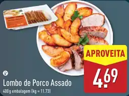 ALDI Lombo de Porco Assado promoção
